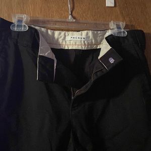 PACSUN, black, cargo pants.
